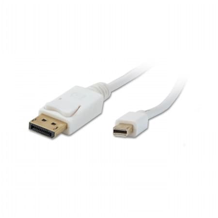 Mini DisplayPort Male To DisplayPort Male Cable 3 Ft.